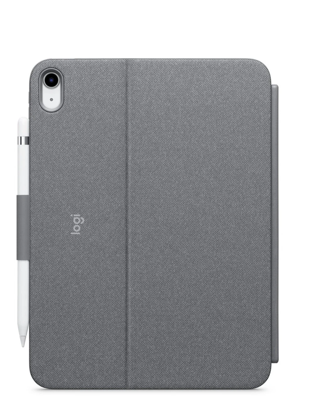 Tablet Keyboard Folio Case with Pencil Holder - Gray
